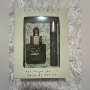 SAND + FOG Pistachio Cream Eau de Parfum Oil Set - Green